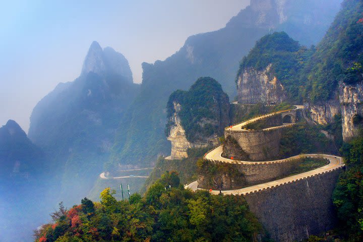 Private Day Trip of Tianmen Mountain With Tianmen Fox Fairy Show VIP Seat image