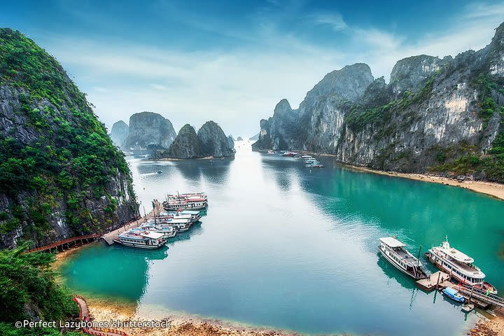 Full-Day Halong Bay Excursion with Amazing cave, Titop Island,... image