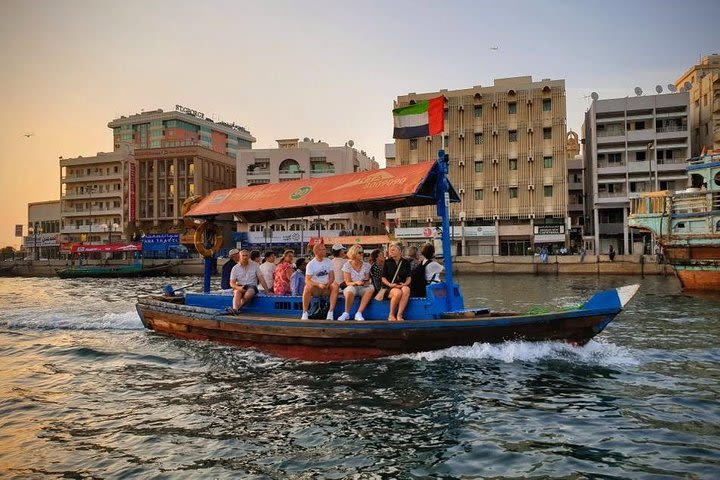 Dubai City Tour + Dhow Cruise Canal with Transfer  image