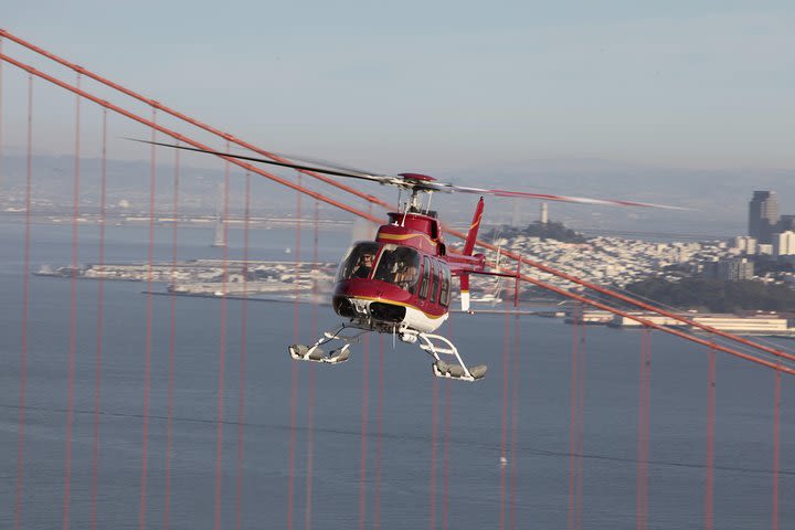 Wine Country by Helicopter with Wine Tasting and Food Pairing image