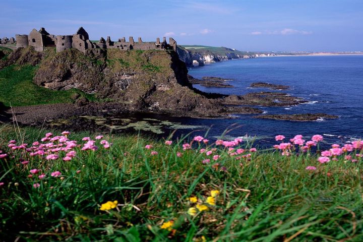 Belfast, Dunluce Castle & Giant's Causeway Day Tour from Dublin (with Black Taxi or Titanic Experience) image