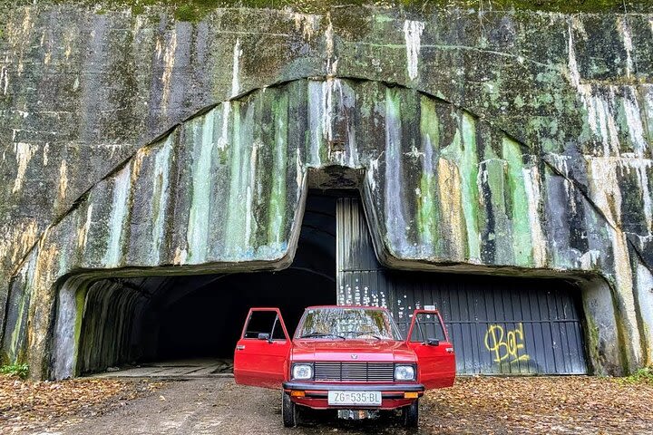 Full Day Private Tour in Plitvice National Park and Željava Airbase with a Yugo image