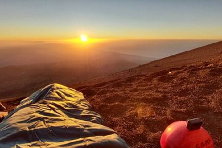 Mt. Etna sunset experience image