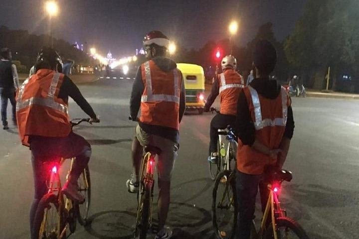 Delhi 3 Hours Private Starry Night Bike Tour image