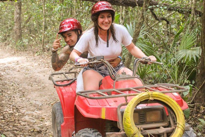 ATV Experience with Ziplines and Cenote Swimming from Cancun image