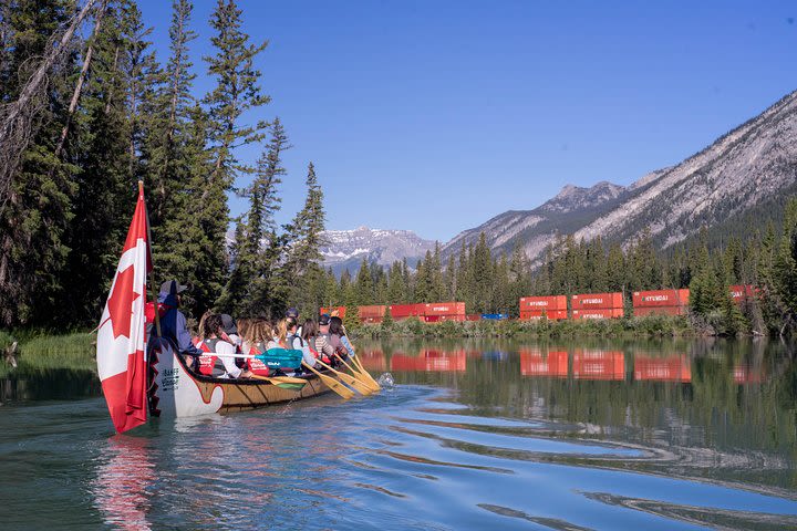  Banff National Park Big Canoe Tour image