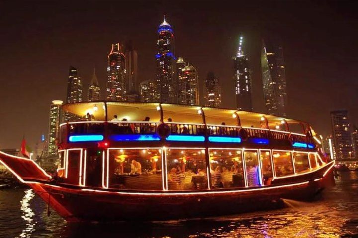 Beautiful Evening in Dubai Marina Cruise with Romantic Dinner with Live Shows image