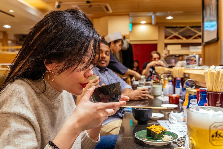 The Flavors of Shibuya Private Tour: Sushi & Sake image