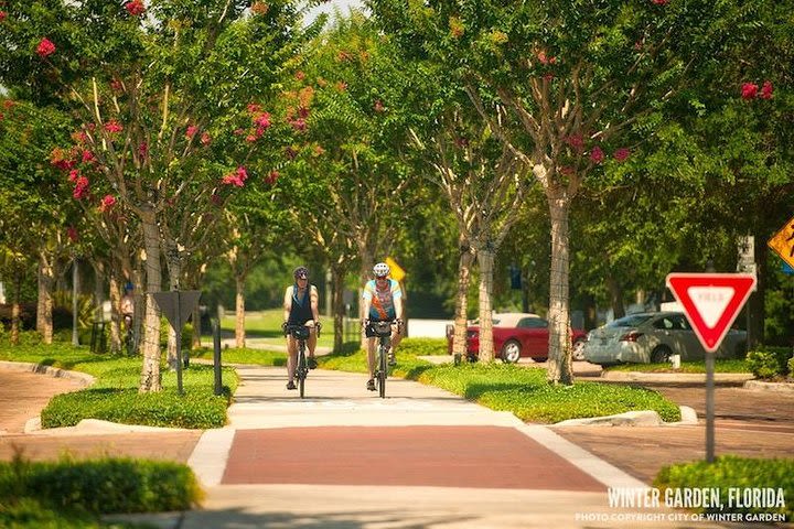 4-Hours Self Guided Bike Ride in Winter Garden with our Mobile Map image