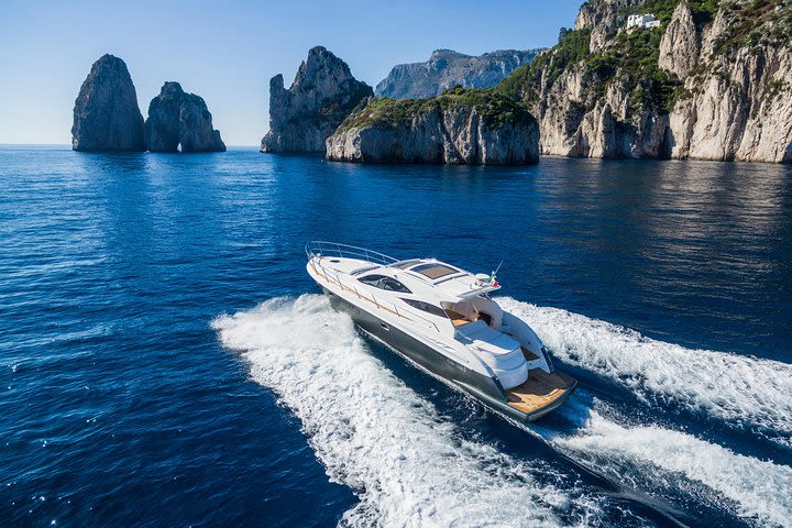 Capri Private Boat Tour from Sorrento, Positano or Naples - Yacht Klase 50 image