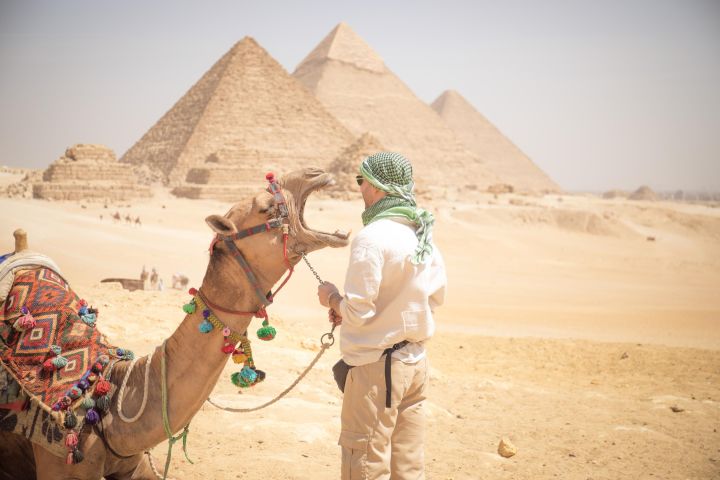 Private Giza Pyramids & Sphinx Tour with Camel Ride image