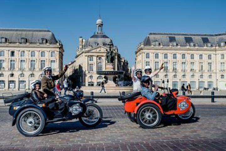 Bordeaux Sightseeing Private Sidecar Guided Tour image