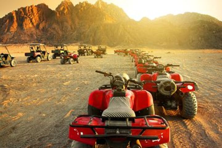 Sunset Desert Safari Trip by Quad Bike image