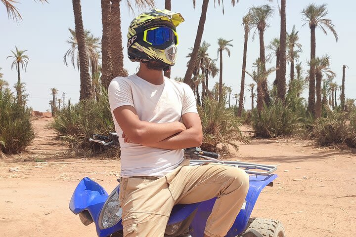 Drive Quad & Have fun in Palm grove in Marrakech  image