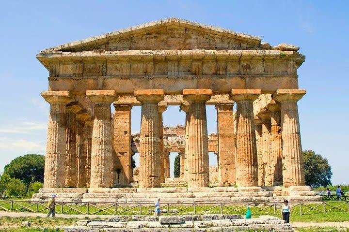 Guided visits in Paestum:Bufala Mozzarella's organic farm+Greek Temples,max 6pax image