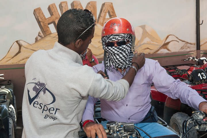 5 Hours Quad Bike & Buggy Car Family Day Safari - Hurghada image