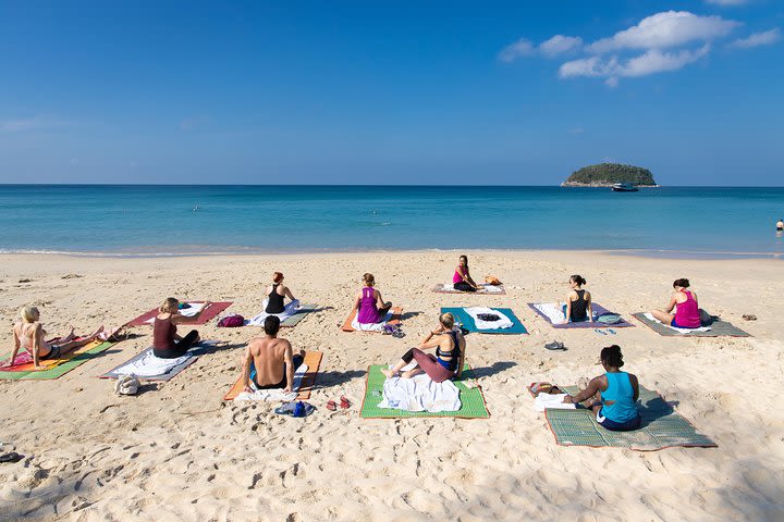 Beach Yoga Class in Phuket image