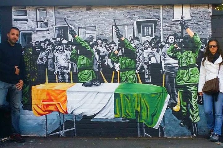 Belfast’s political taxi tour image