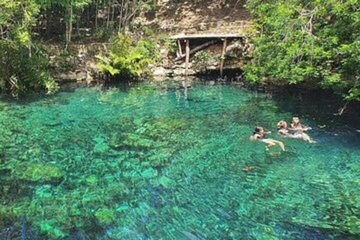 Cenote And Akumal To Swimming With Turtles From Playa Del Carmen image