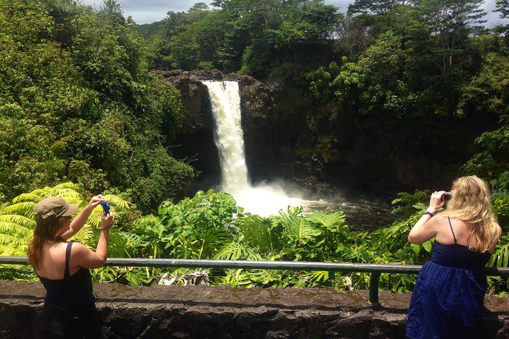 Hawaii Big Island Circle Small Group Tour: Waterfalls - Hilo - Volcano - Black Sand Beach image