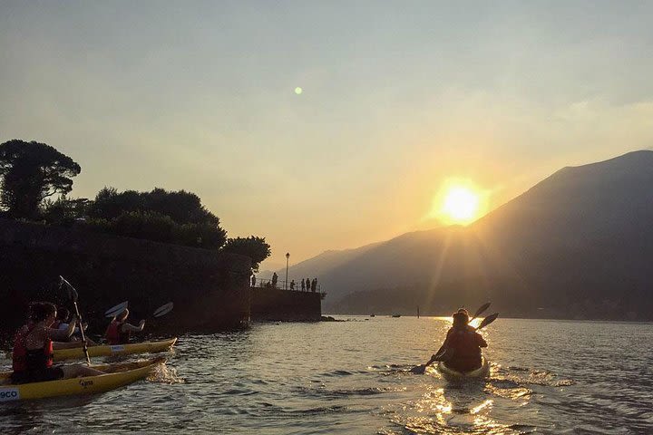 Lake Como Golden Hour Kayak Tour image