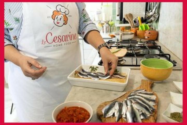 Private cooking class at a local's home with lunch or dinner in Palermo image