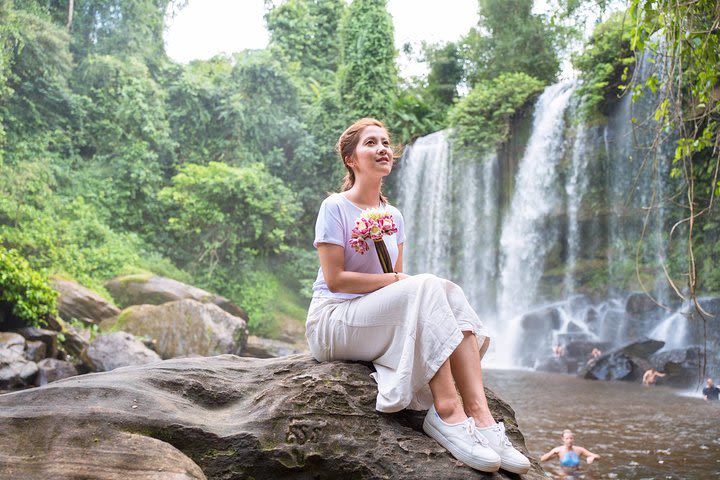 Private Day Tour,Waterfalls,Reclining Buddha,1000 Shiva Linga River,Beng Mealea  image