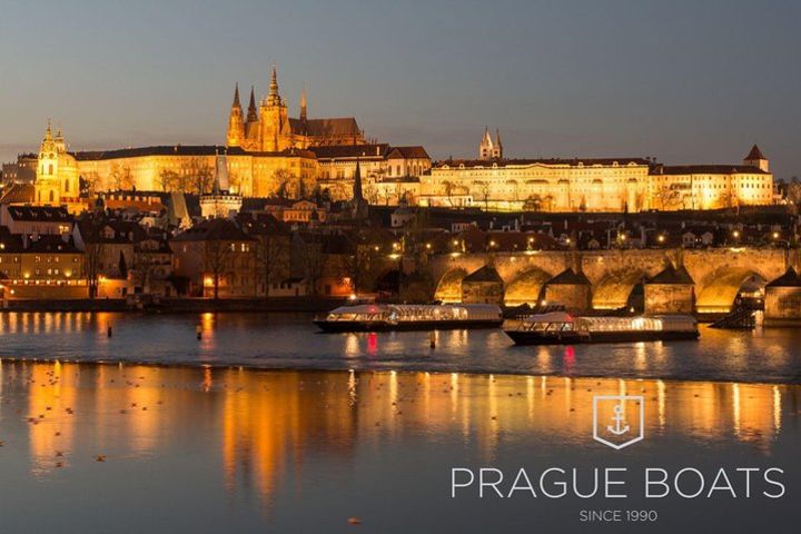 Prague Boats 3-hours Crystal Dinner Cruise image