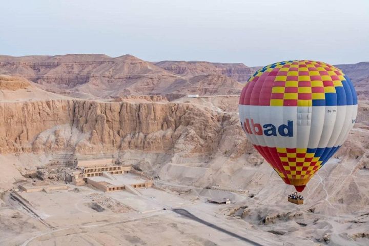 Luxor to Aswan Nile Cruise with Hot Air Balloon image