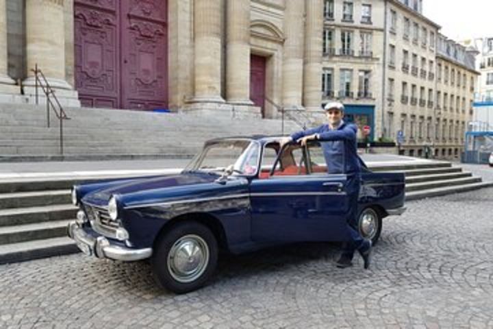 Paris Private Tour by Vintage Car with Wine Tasting image