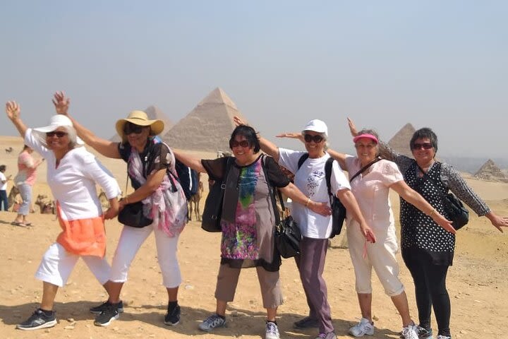 An excellent Tour to Pyramids of Giza, Memphis and Saqqara including camel ride image