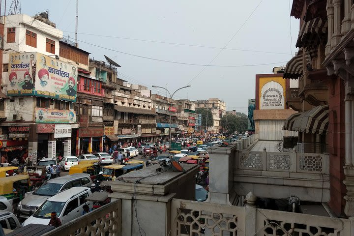 Old Delhi Walk with Akshardham Light & Water Show (Pick & drop included) image