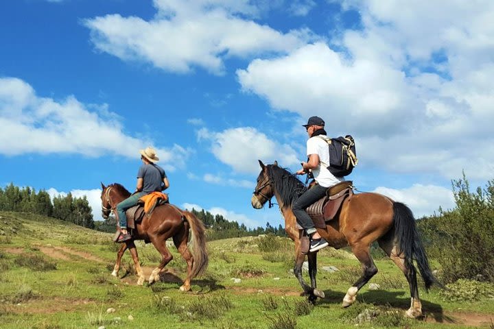 Cusco: Private Horseback Riding to the Moon Temple & Balcón del Diablo image