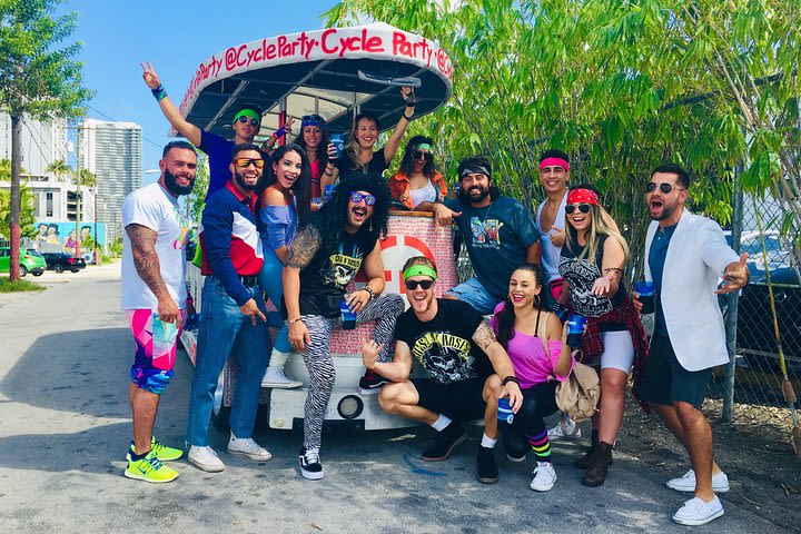 Cycle Party Miami Private Wynwood Brewery Bike Tour for up to 16 guests image