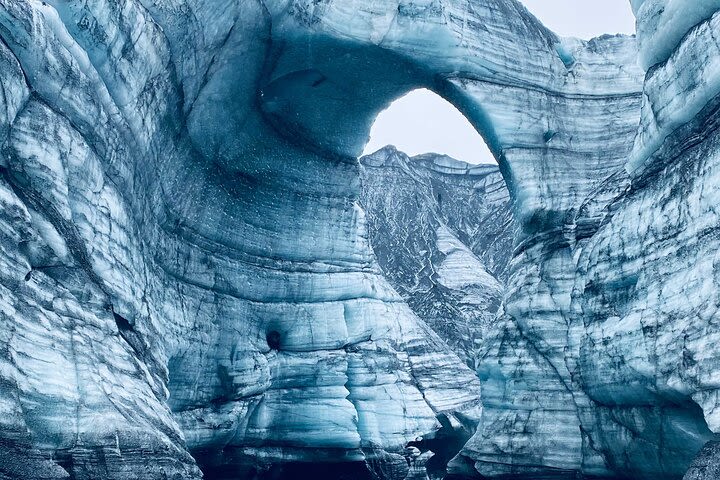 Crystal Blue Ice Cave - Super Jeep From Jökulsárlón Glacier Lagoon image