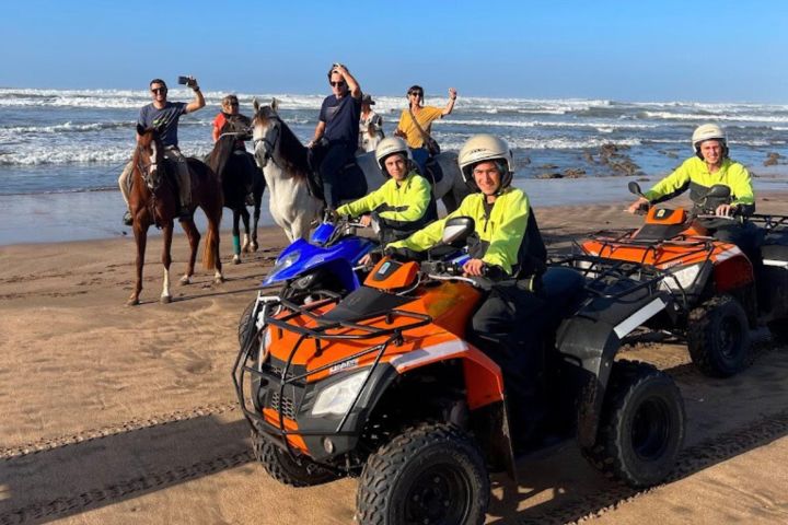 Beachside Quad Adventure in Casablanca image