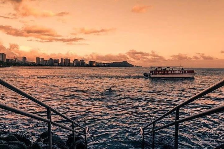 Sunset Glass Bottom Boat Cruise image