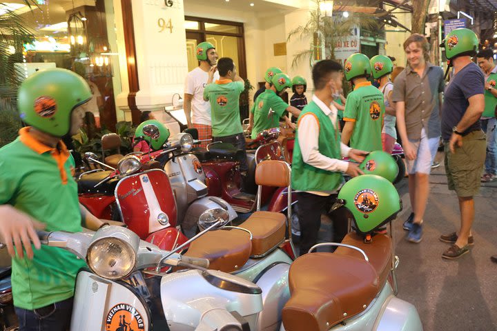 Hoi An Vespa By Night Food Tour 4 Hours image