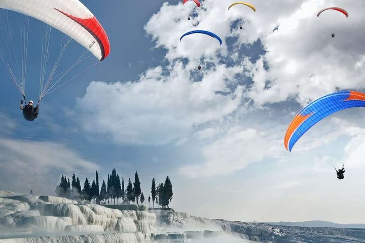 Daily Pamukkale Tour included Paragliding Flight image