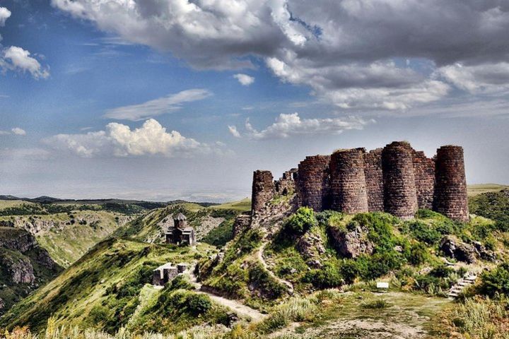 Daily private tour to Saghmosavank,Ohanavank,Armenian Alphabet Monument,Amberd image