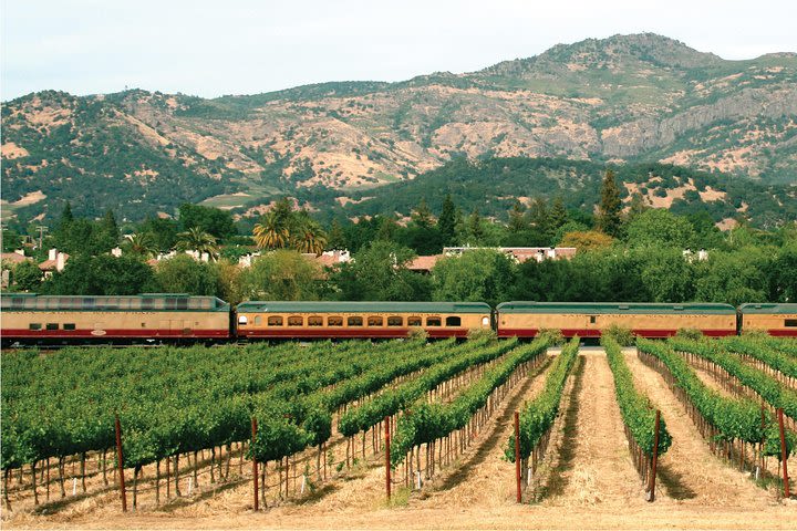 Napa Valley Wine Train Vista Dome Lunch Car image