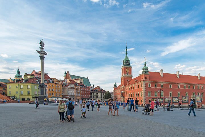 Warsaw Layover City Tour by car with airport pick-up image