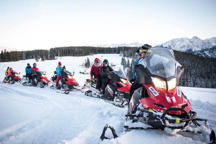 1h SNOWMOBILES in Zakopane Guided Tour, Tatra Mountains image