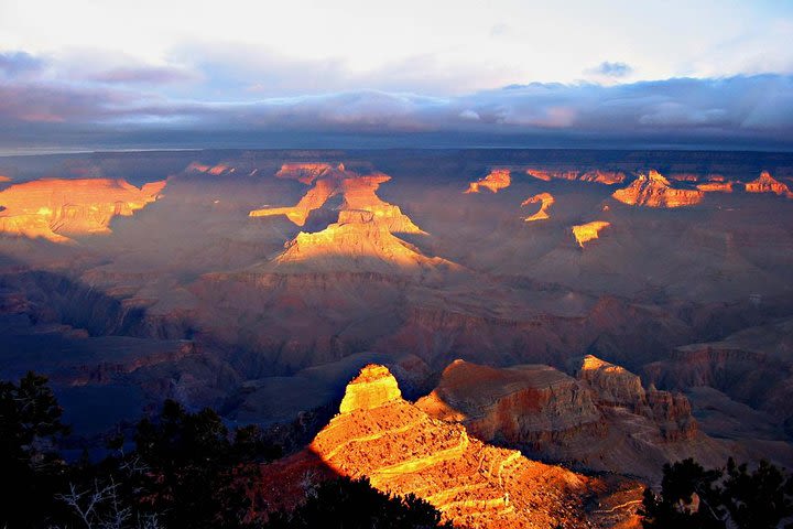 Sunset in the Grand Canyon from Sedona image