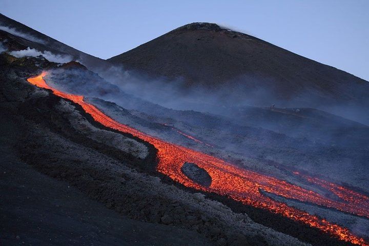 Lava Flows by night image