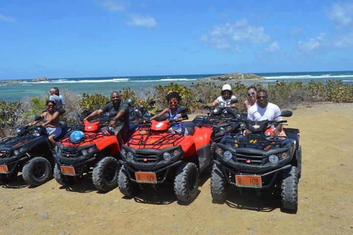 Half-Day ATV Adventure Tour of St.Martin with Guide and Pickup image