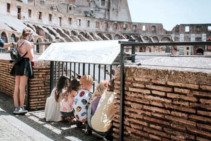 Private Rome Golf Cart Tour with Inside Guided Colosseum Tour image