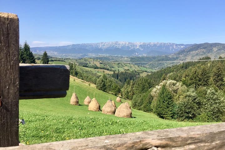 PRIVATE Day Hike on rollings hills near Bran Castle, through mountain villages image