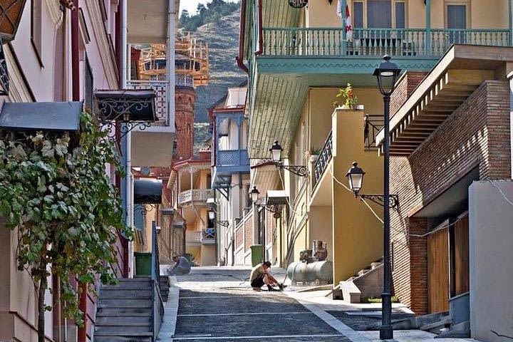 Tbilisi City Private Walking Tour, Ride by Cable Car to Narikala Fortress  image