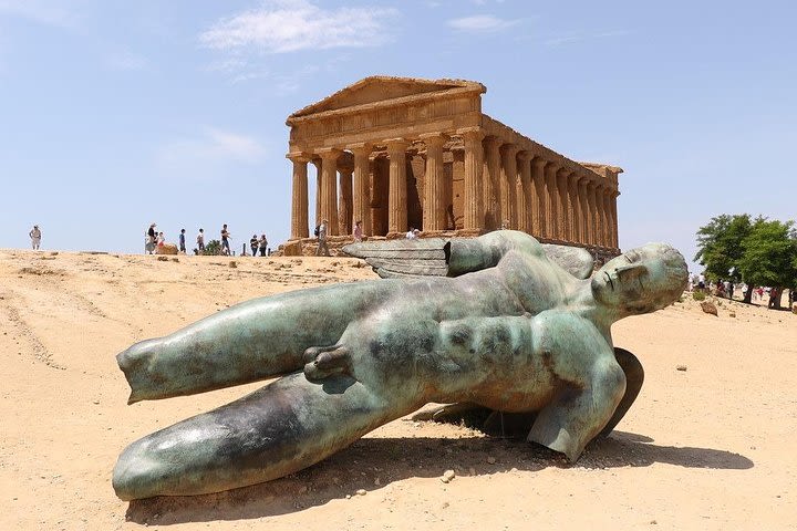  Agrigento; Valley of the Temples, Scala dei Turchi from Palermo, Private Tour image
